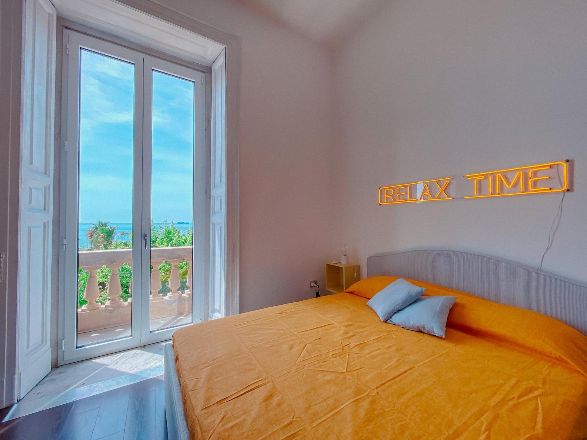 Blue Sea View Apartment Salerno Exterior foto