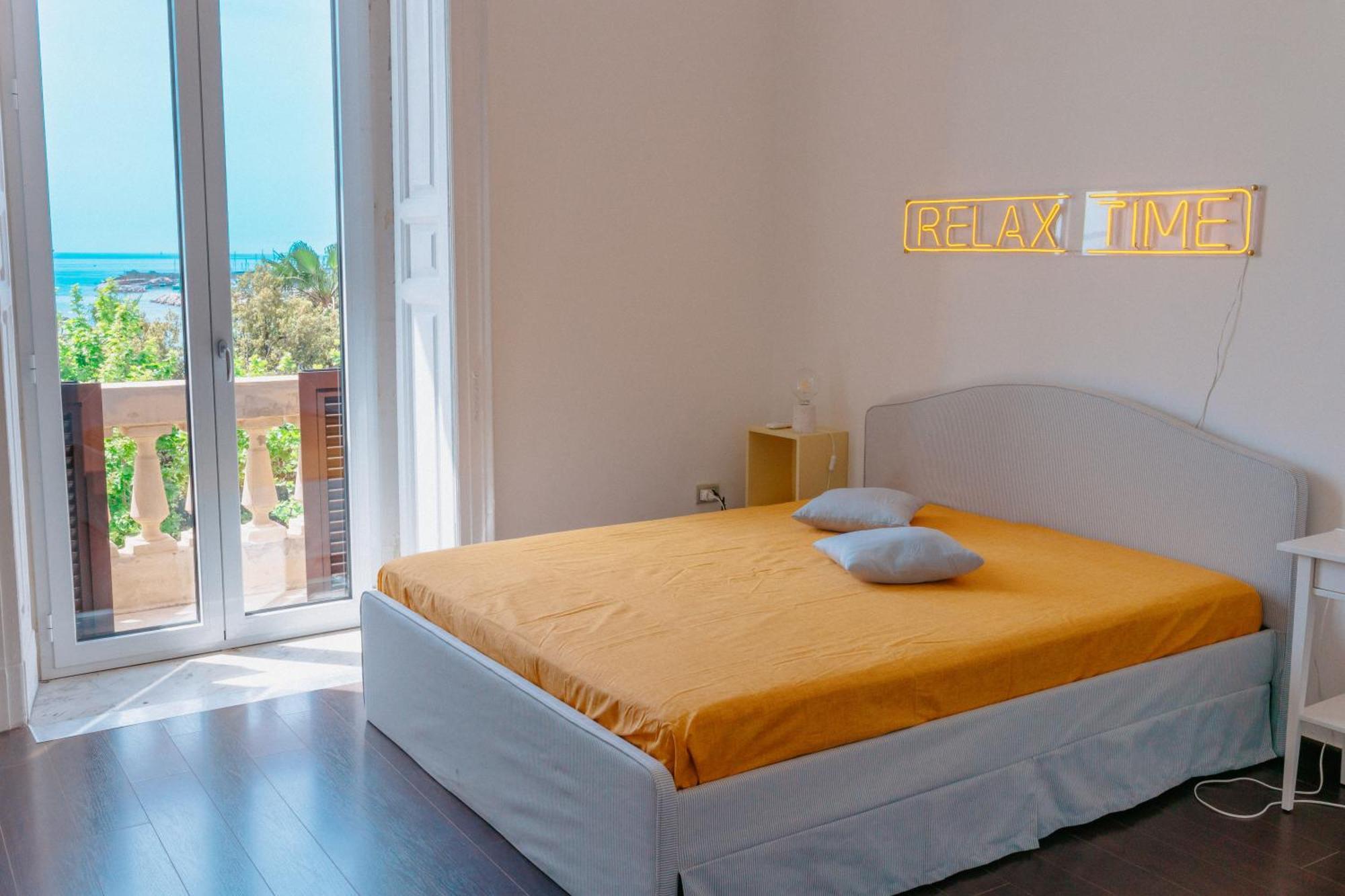 Blue Sea View Apartment Salerno Exterior foto